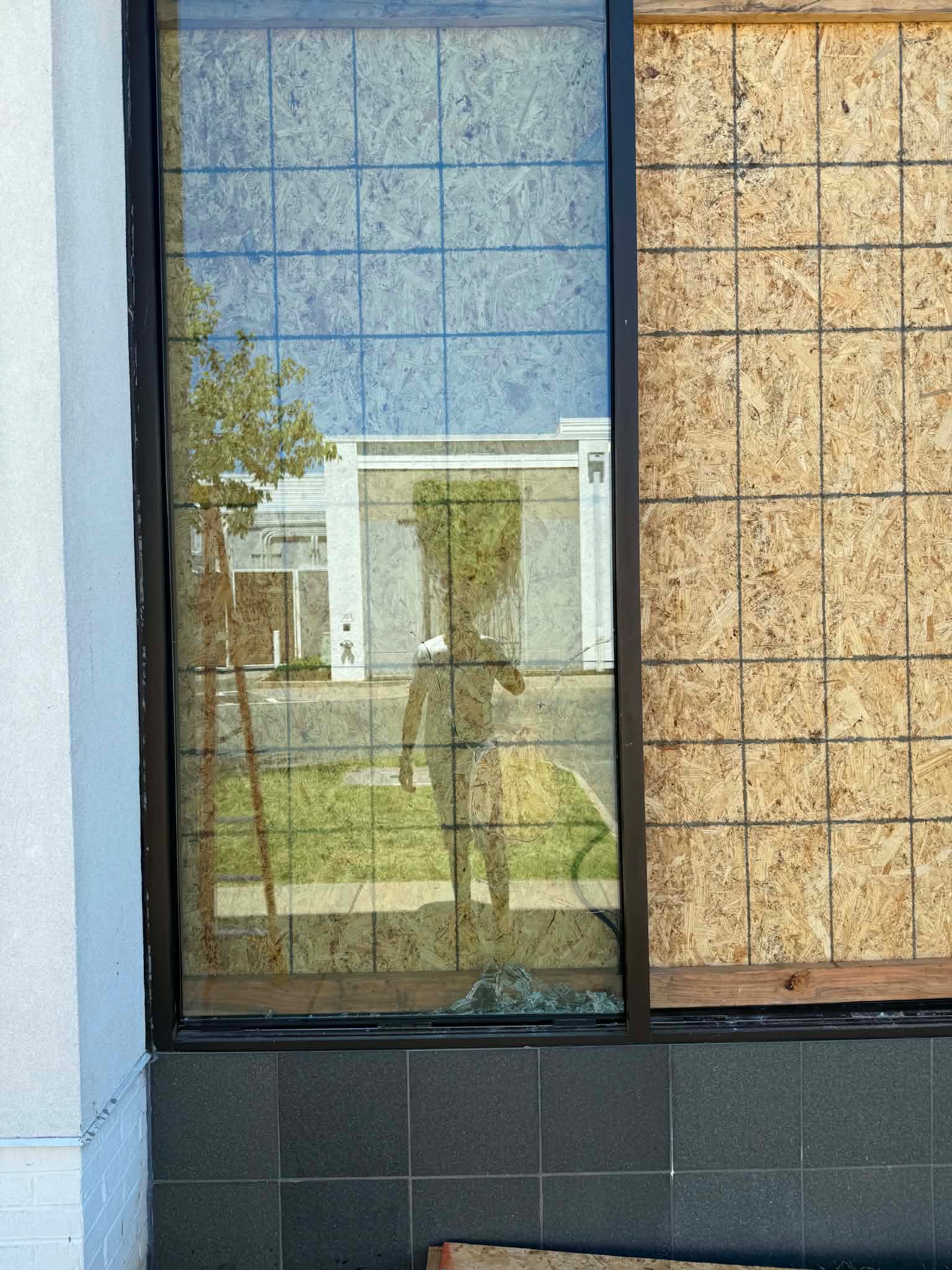 Tesla Storefront Glazing Project